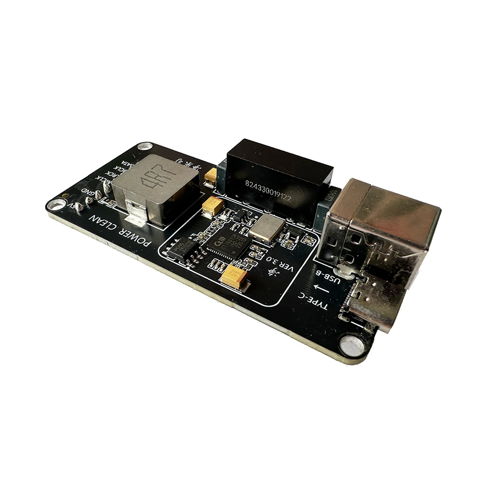 بطاقة CT7601 TypeC USB-B مع عازل USB متوافق مع Xmos Italy Amanero USB 192K/32BIT/DSD128 لـ DAC