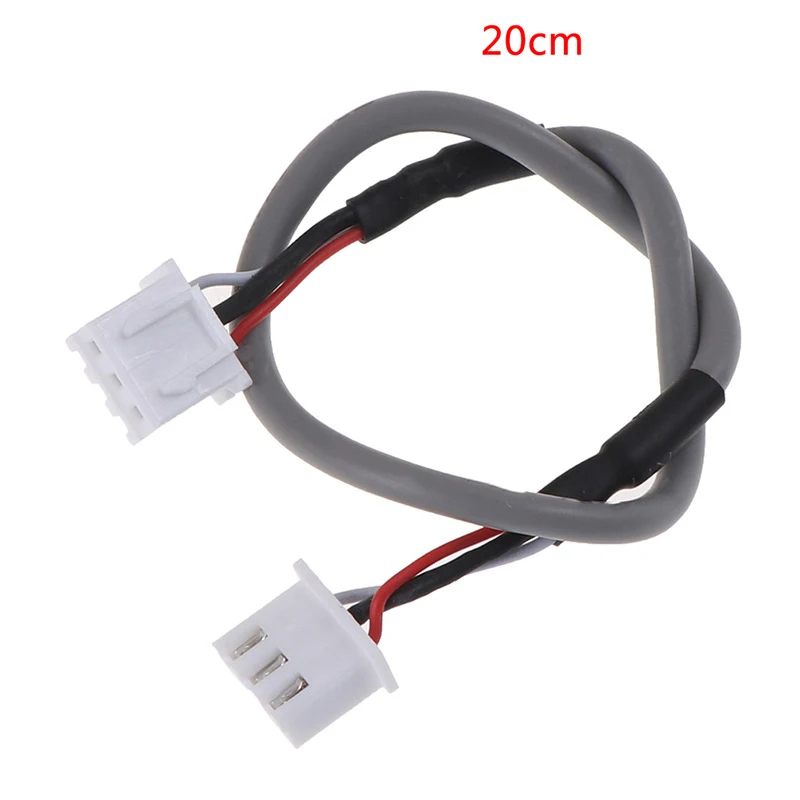 Audio Cable Set 5PCS Gray with For XH2.54 3Pin Connectors for 2.0 Channel Shielded Input 10cm 20cm 30cm 50cm Lengths