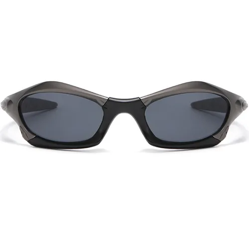 Imagen 2 del producto Gafas de sol de diseño de marca para hombre, protección UV400, Gafas de sol para conducir y pescar, accesorio, Gafas de sol cuadradas con espejo, Gafas para hombre