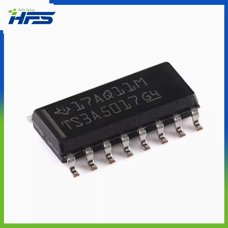 

Оригинальный подлинный TS3A5017DR SOIC-16 2-канальный универсальный аналоговый мультиплексор чип 5 шт.