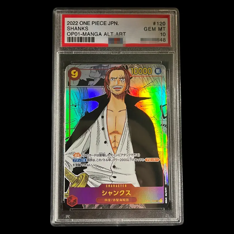 DIY ONE PIECE MONKEY D. LUFFY SOGEKING SABO SHANKS ROGER GOLD NAMI SHANKS BOA HANCOCK Grade 10 Collection Card