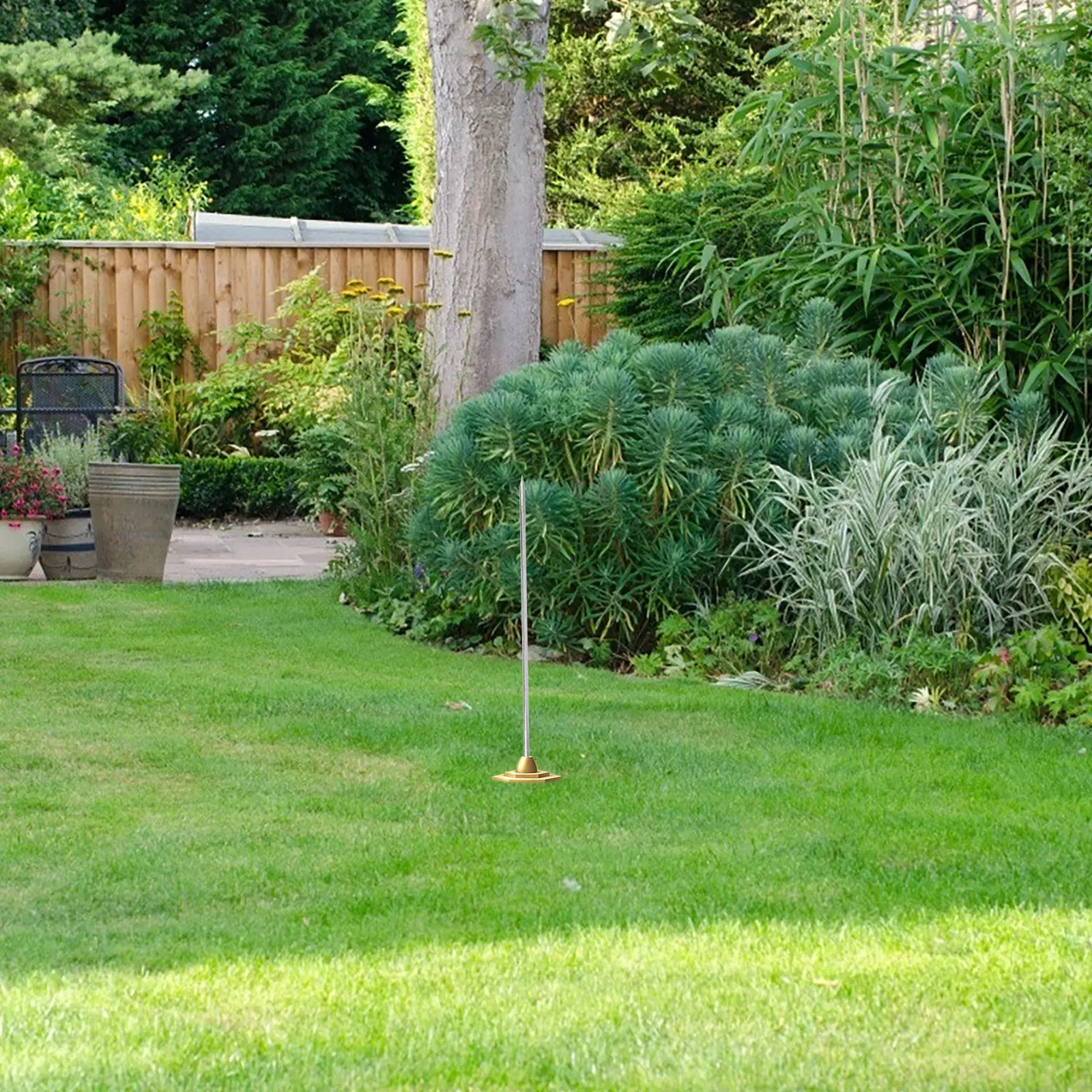 Stainless Steel Grounding Rod for Electrical Earthing, Lightning Protection & Outdoor Fence Signal Tower