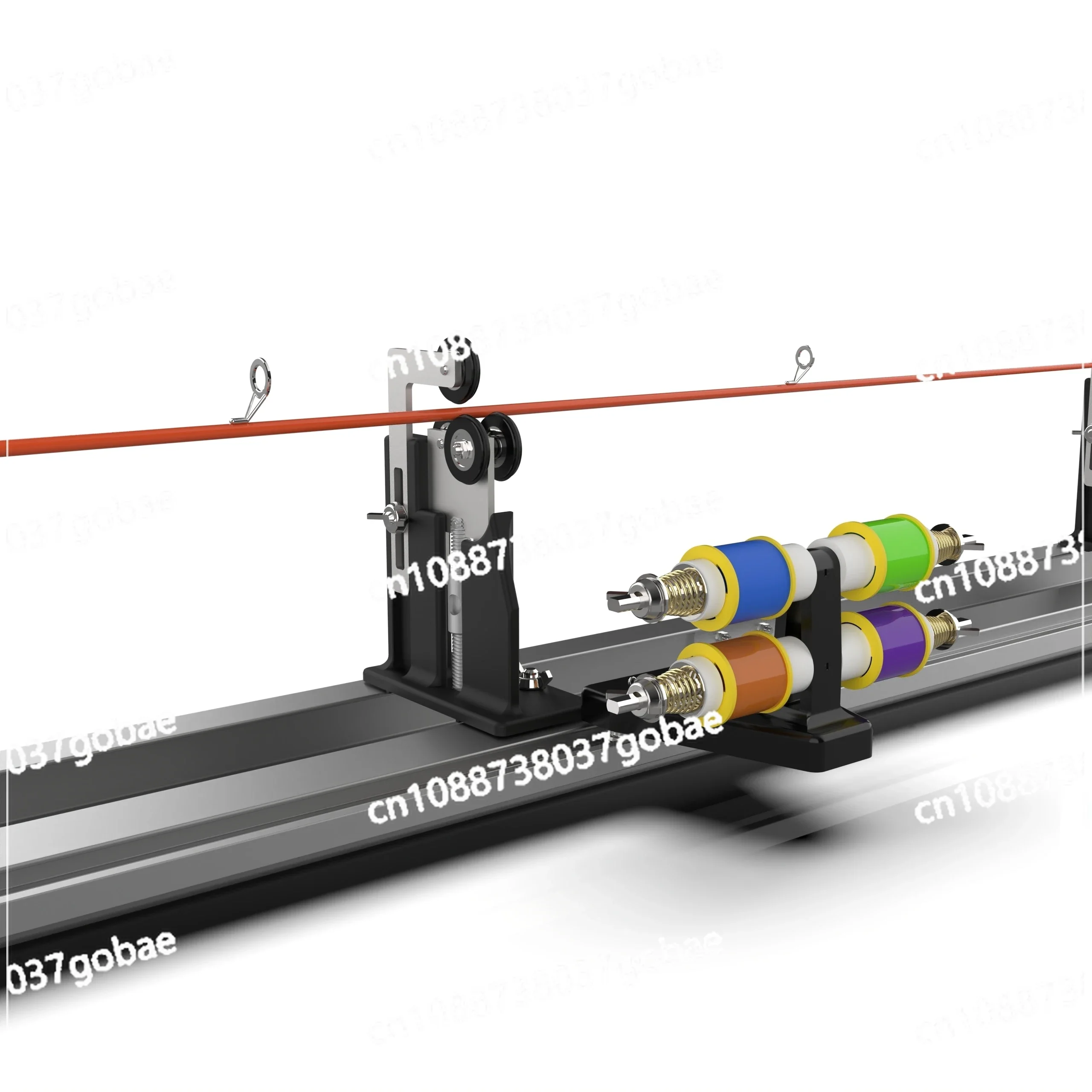 Ya rod multi-functional integrated fishing rod winding machine, fishing rod repair/maintenance artifact repair special