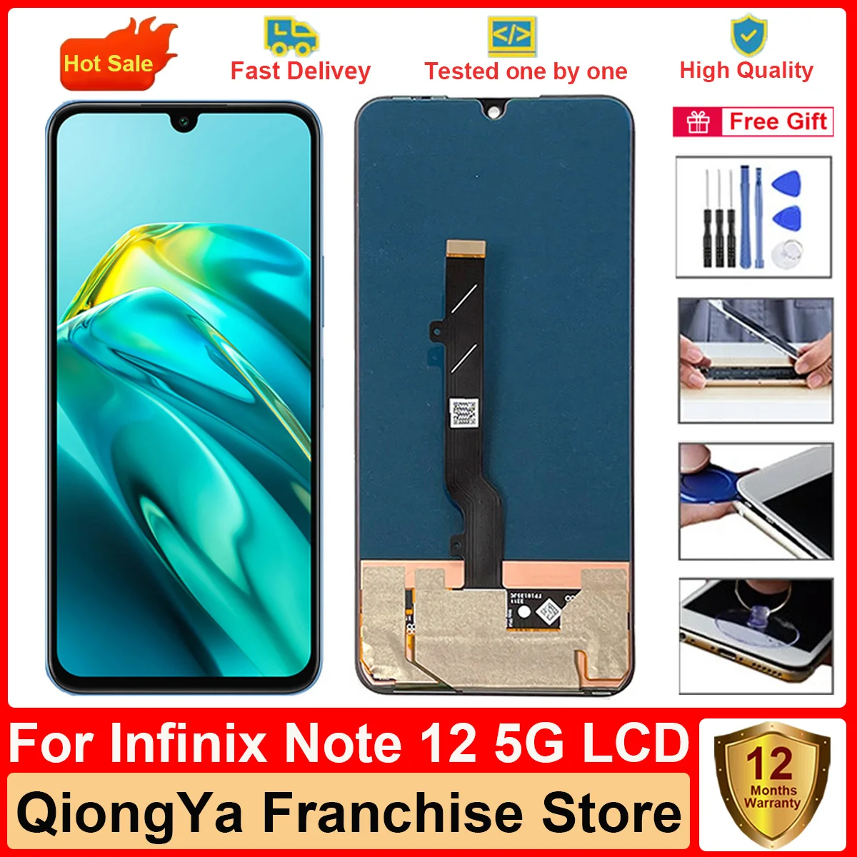 original-67-note-12-display-for-infinix-note-12-5g-x663-x663c-x663d-g96-turbo-x670-lcd-and-touch-screen-digitizer-assembly