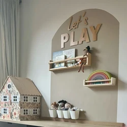 custom Let's Play Sign Wooden Kids Room Sign Children's Room Playroom Decor Wall Art Bedroom Decor Playroom Sign