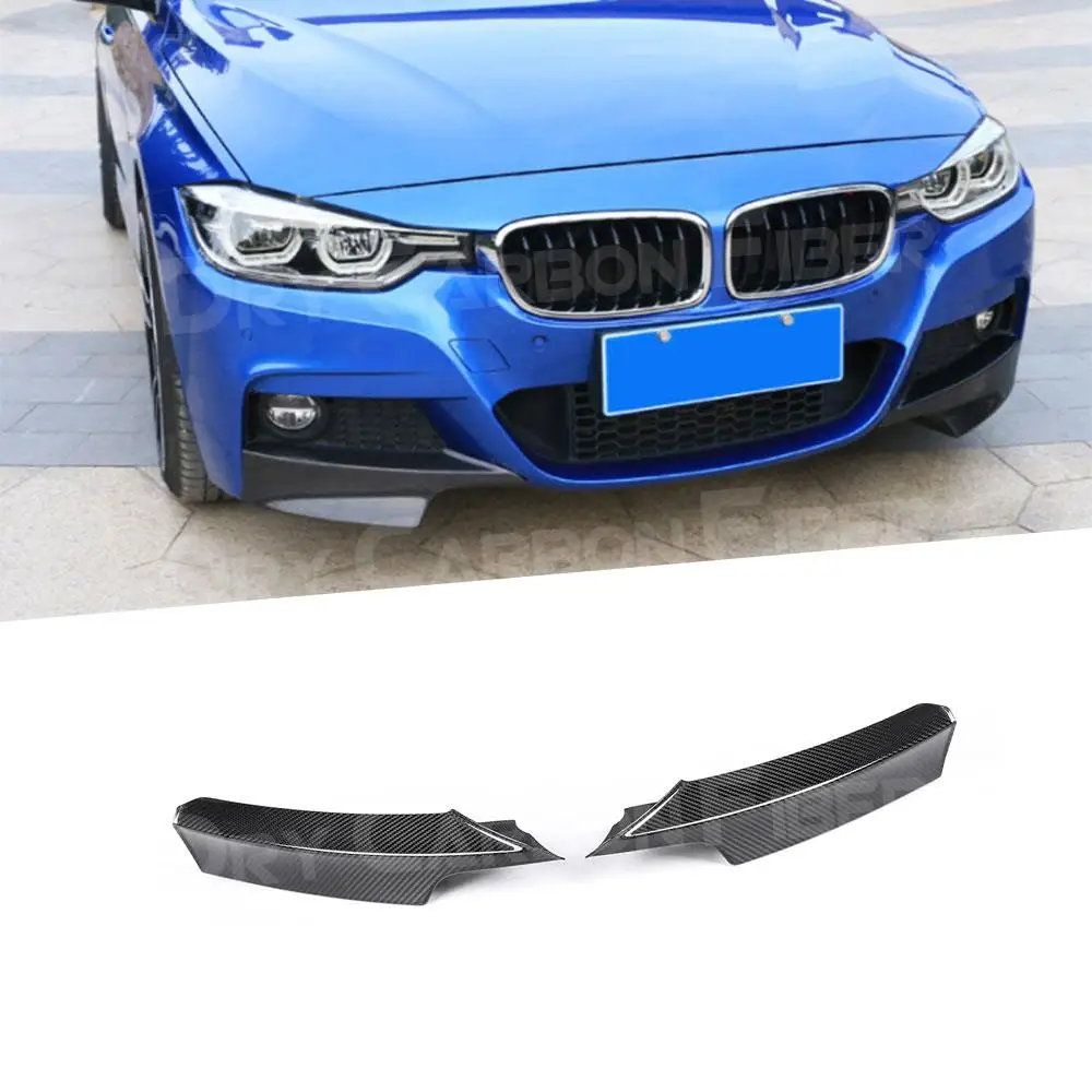 

Передний бампер из углеродного волокна, разделитель для губ для BMW 3 серии F30 M sport Sedan 2012-2017, передние разделители