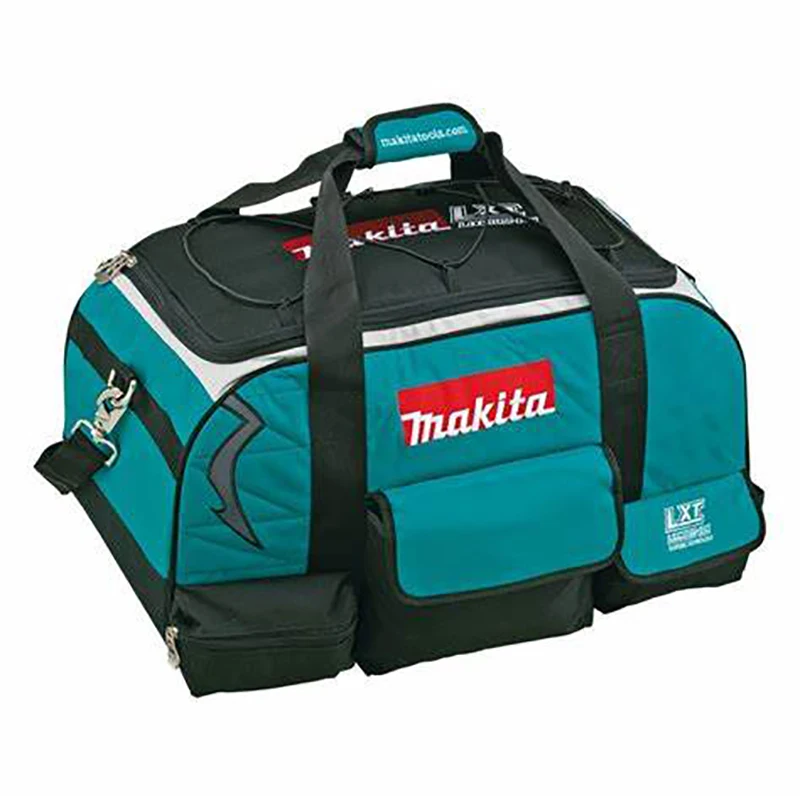 Makita 831278-2 Large Bag Wear Resistant One Shoulder Tool Kit Strong Load-bearing Capacity Lock Buckle Design