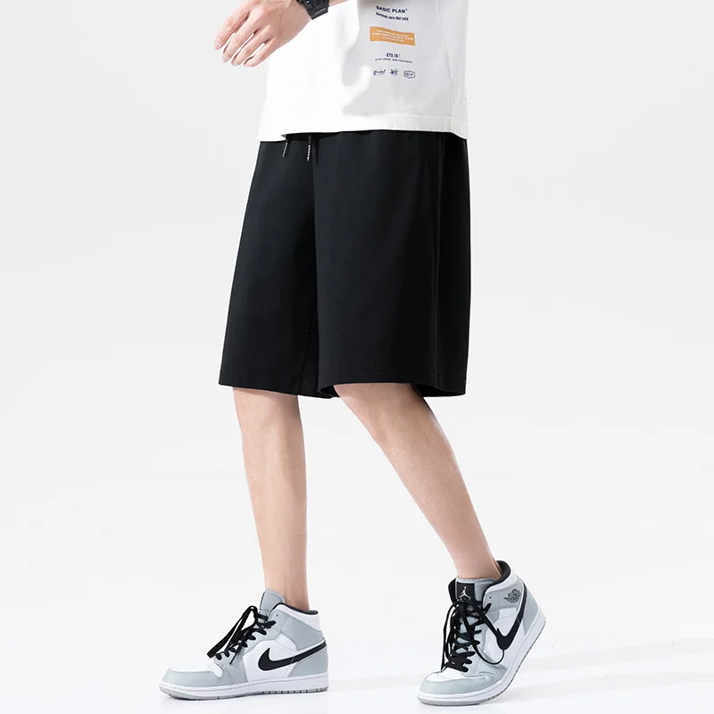 Print Joggers Pants Sweatpants Streetwear Fashion Track Pants Casual Men Loose Knee-Length Pants