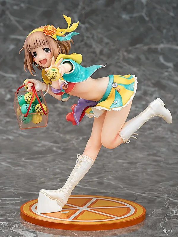 Original Phat! Kitami Yuzu THE IDOL MASTER CINDERELLA GIRLS 1/8 Game Figure Kids toy Christmas gift