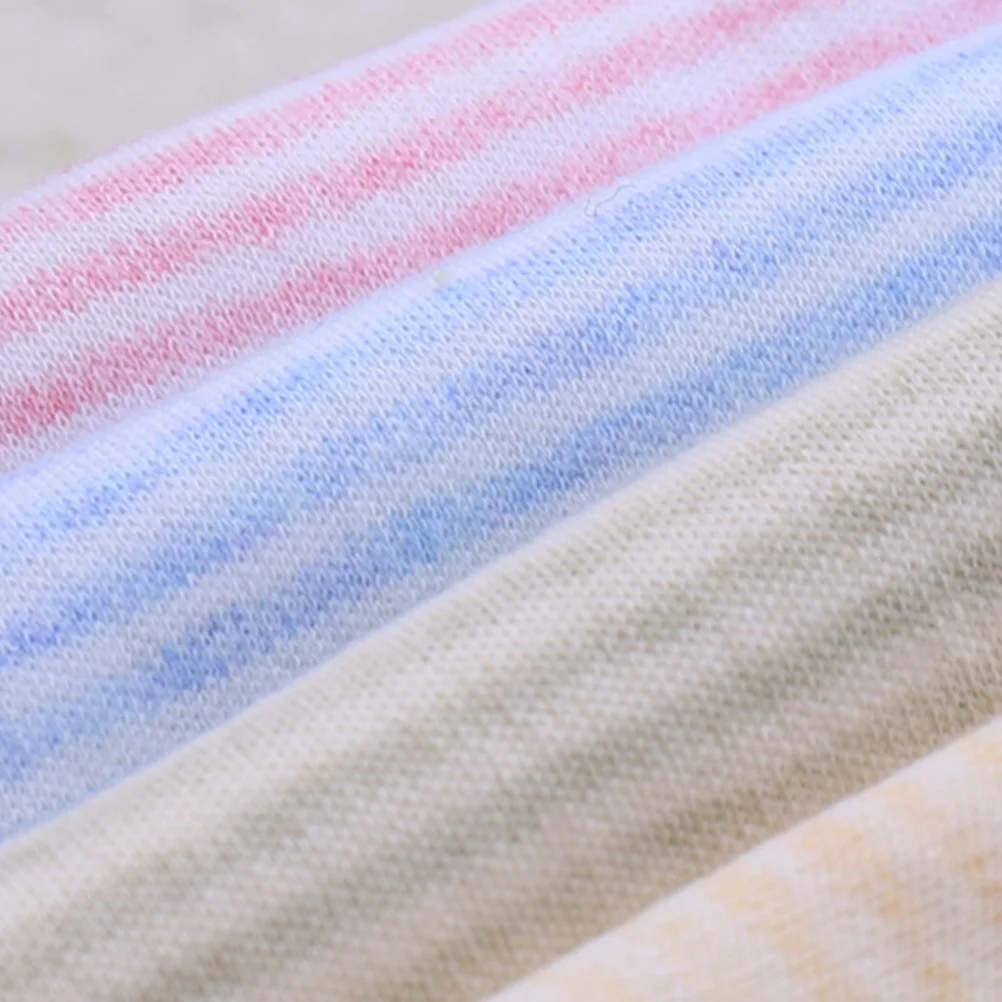 

4Pcs Baby Saliva Towels Soft Cotton Nursing Feeding Towels 21x21cm Colors Assorted Durable Newborn Baby Use Saliva Towel