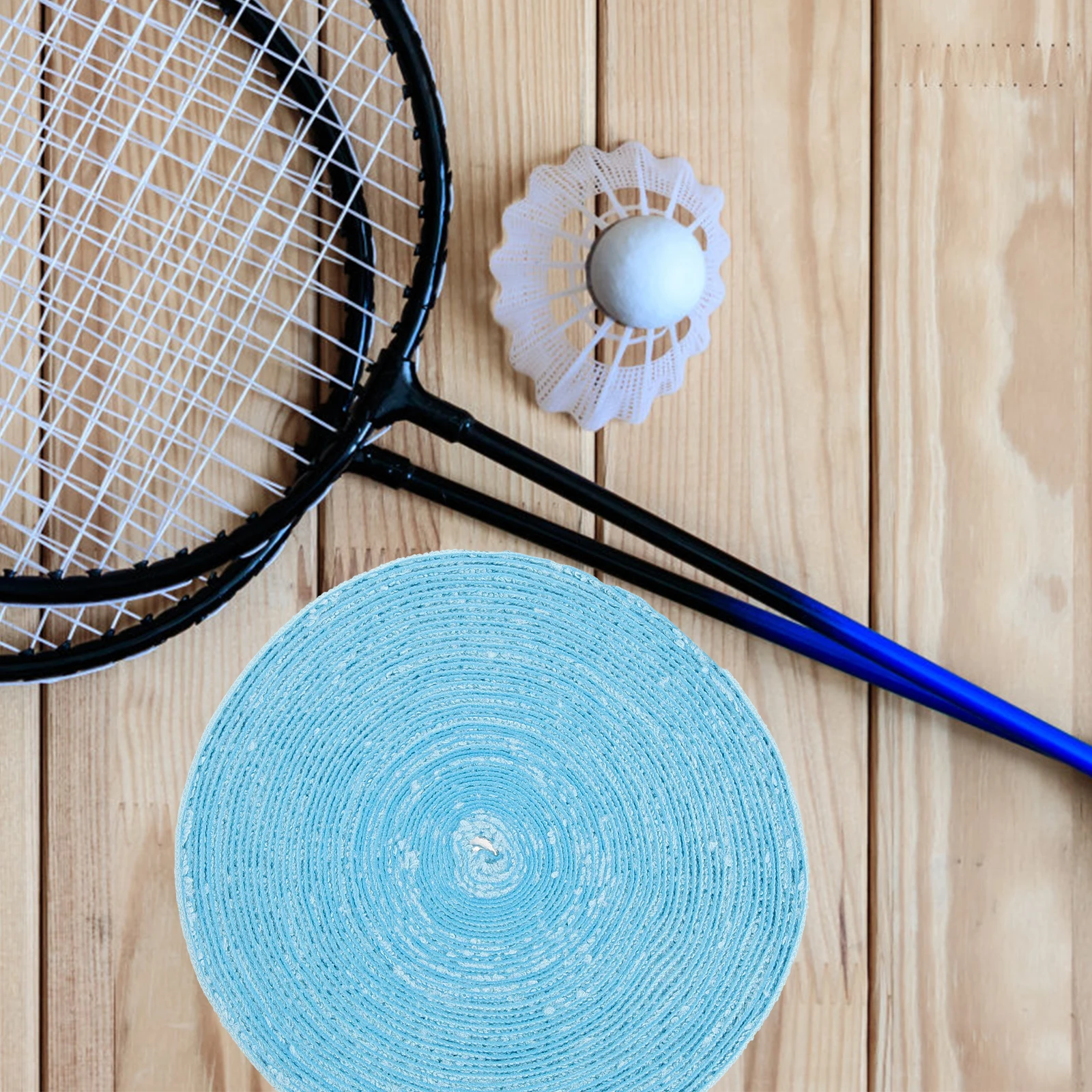 

1 Roll Sweat-Absorbent Tennis Badminton Racket Grip Tape Anti-Slip Handle Wrapping Tape Racket Grip Anti-Slip Badminton Grips