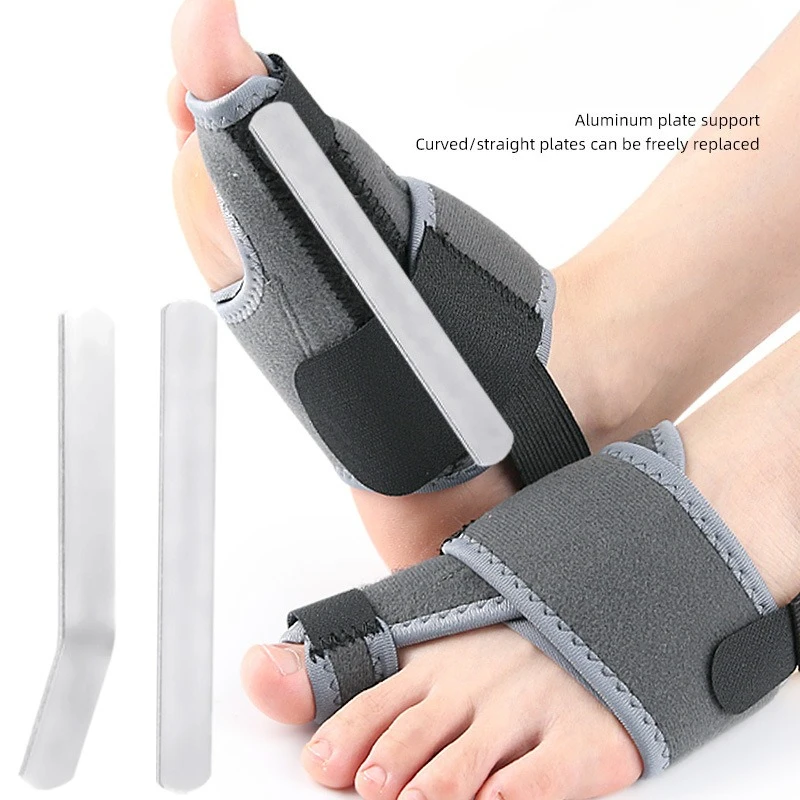 

1 Pair Splint Toe Separator Hallux Valgus Bunion Corrector Orthotics Feet Bone Thumb Adjuster Correction Straightener Foot Brace