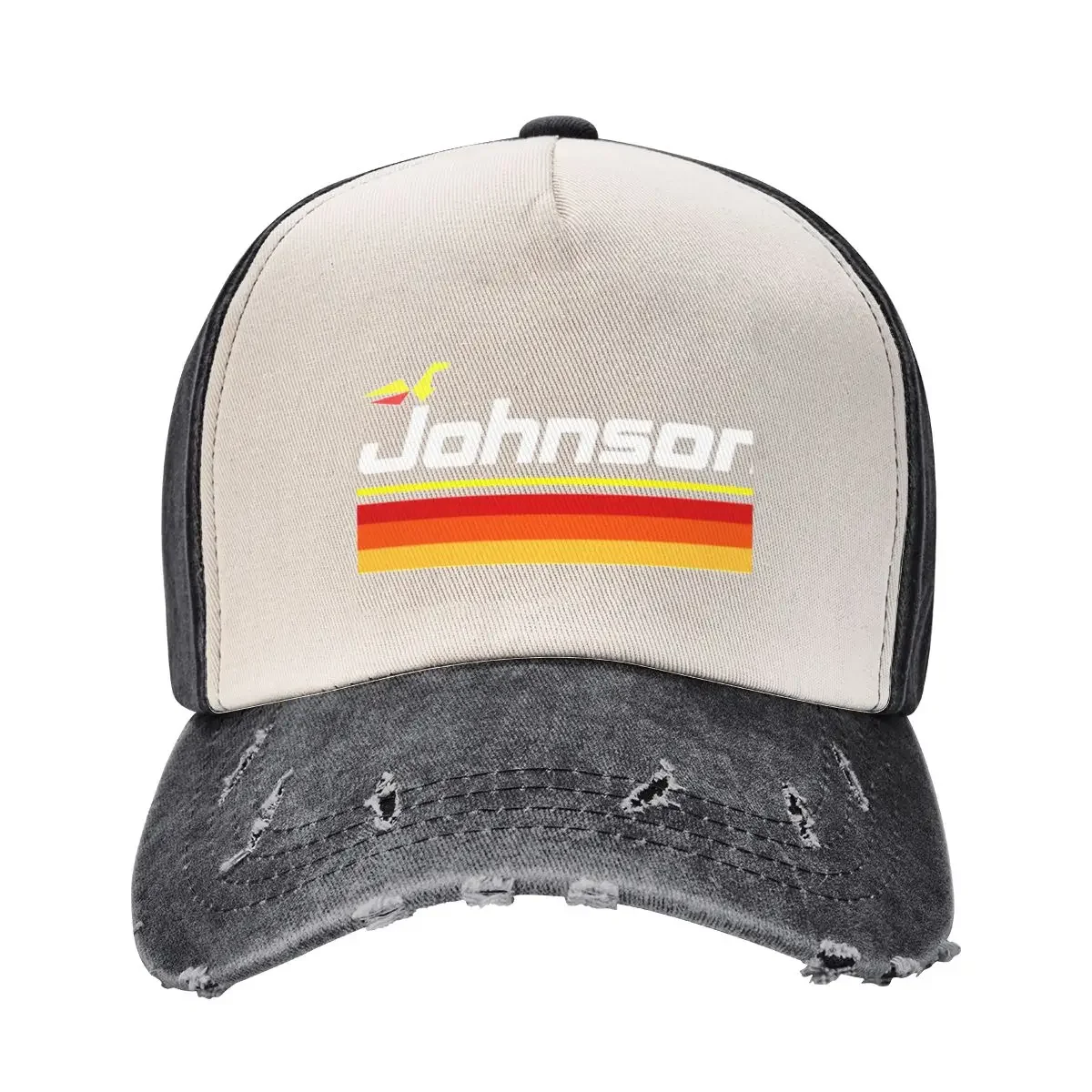 Retro Johnson Outboards Shirt Baseball Cap Fashion Beach Snapback Cap Military Tactical Cap Boy Women's