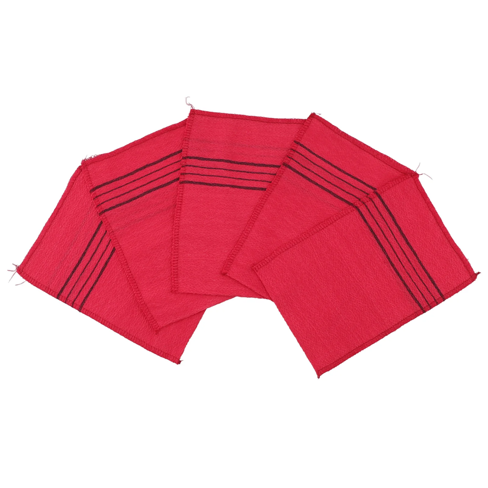 5 Pcs Korean Italy Asian Exfoliating Bath Washcloth Body Scrub Shower Soft Towel Dry Bathing Shower Soft Towels Bathing Bathrobe