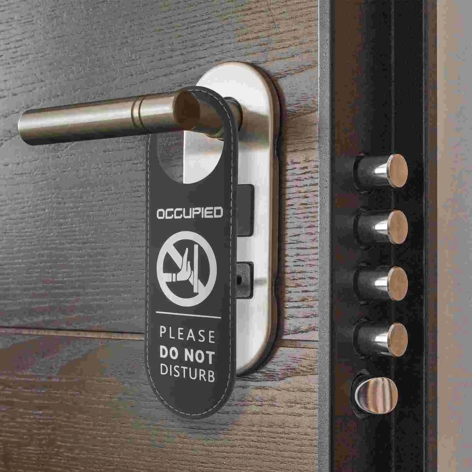 Vacant Occupied Door Hanger Sign Bathroom Sign Do Not Disturb Sign for Home Office Hotel