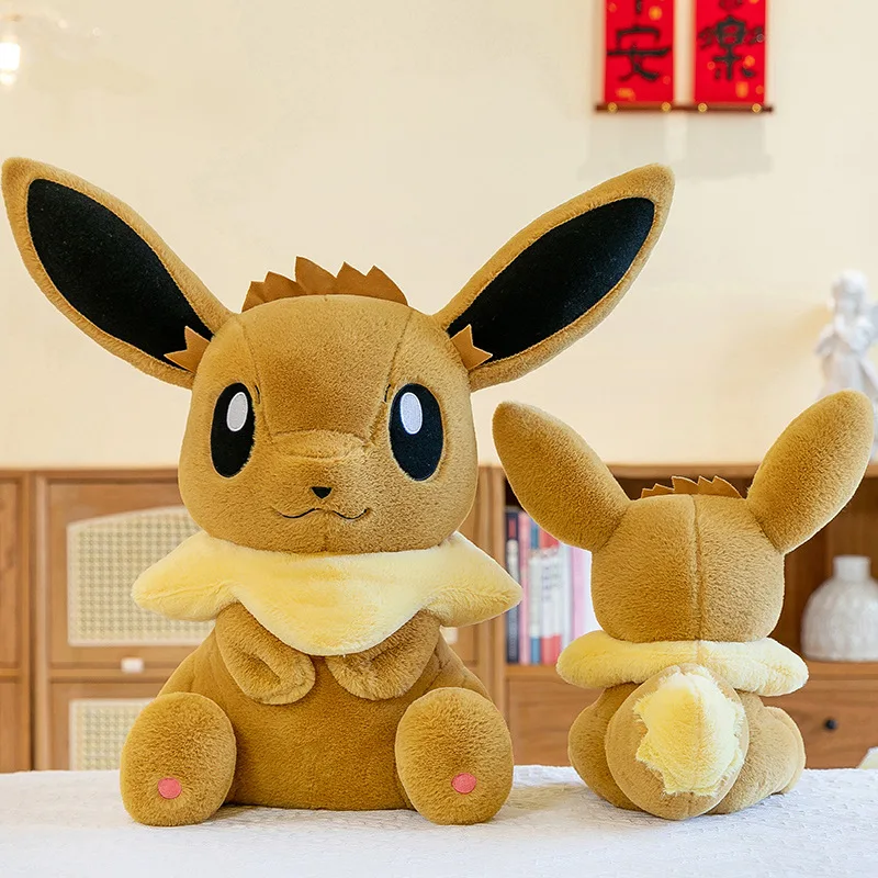 Eevee Pokemon New Plush Toy Doll Doll Sleeping Gift Bed Pillow Home Decoration Children Girls Birthday Christmas Gift