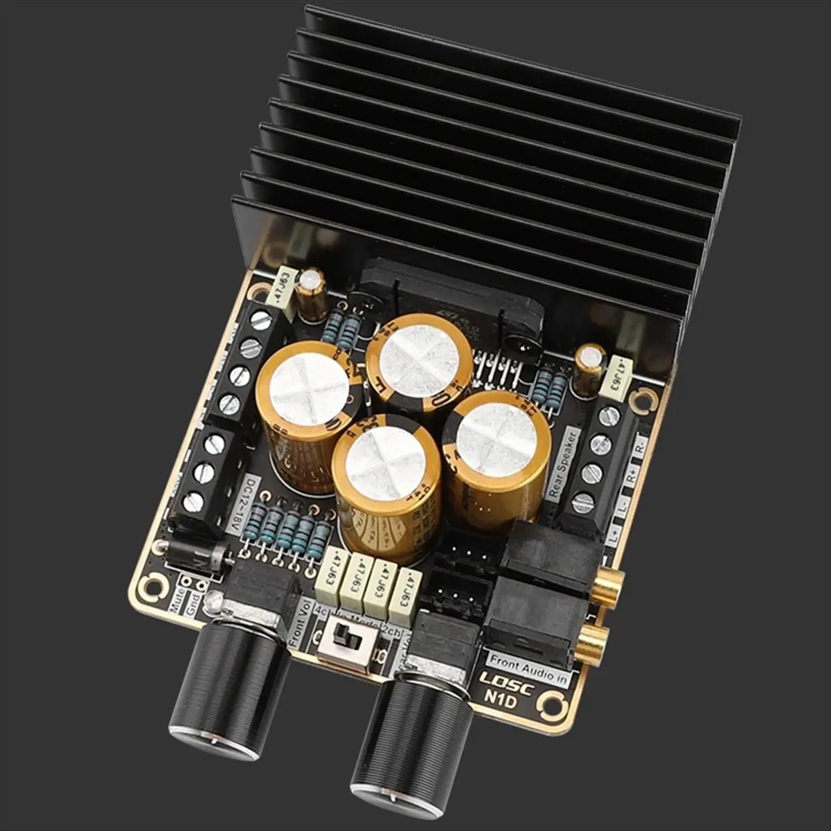 

2025 новый класс AB TDA7850 стерео 4x80 Вт плата усилителя мощности ACC автомобильный аудиомодуль