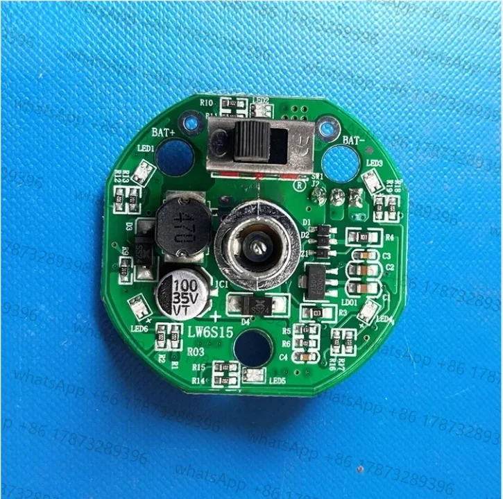 6 Series of Lithium Battery Protection Plate Fascia G-u-n Muscle Relaxer Charge Protection Plate 18650
