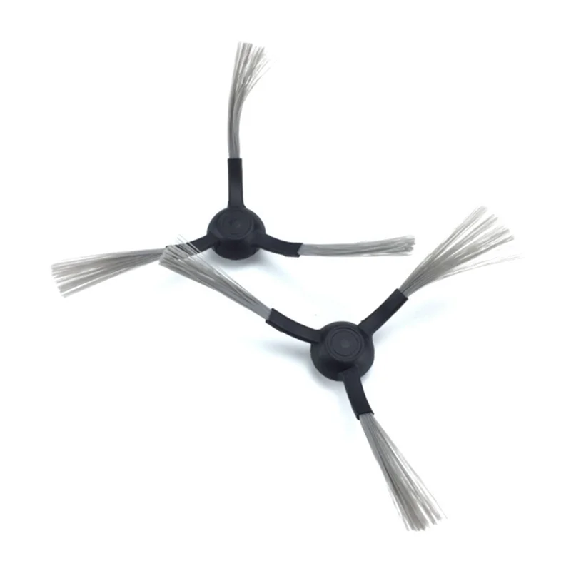 فرشاة جانبية مكنسة 4 قطع لقطع غيار المكنسة الكهربائية الروبوتية Mi 1C قطع غيار الفرشاة الجانبية فرشاة جانبية سوداء