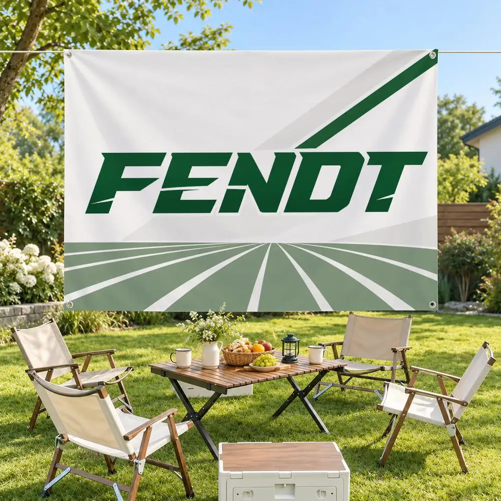 Brand Fendt Flags Modern Fabric Banner Pennants Bedroom Garden Party Birthday Wall Ornament Decor