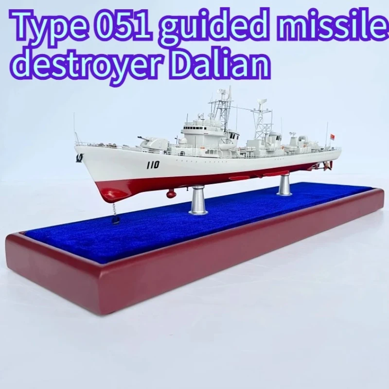 

Type 051 Dalian Guided Missile Destroyer Alloy Model Hull Number 110 Naval Vessel Collection Commemorative Decorative Ornaments
