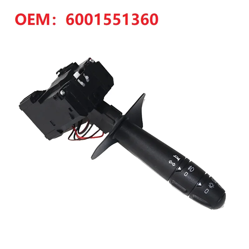

Classy-Turn Signal Horn Control Indicator Light Switch 6001551360 For Renault Dacia Logan Sandero Duster