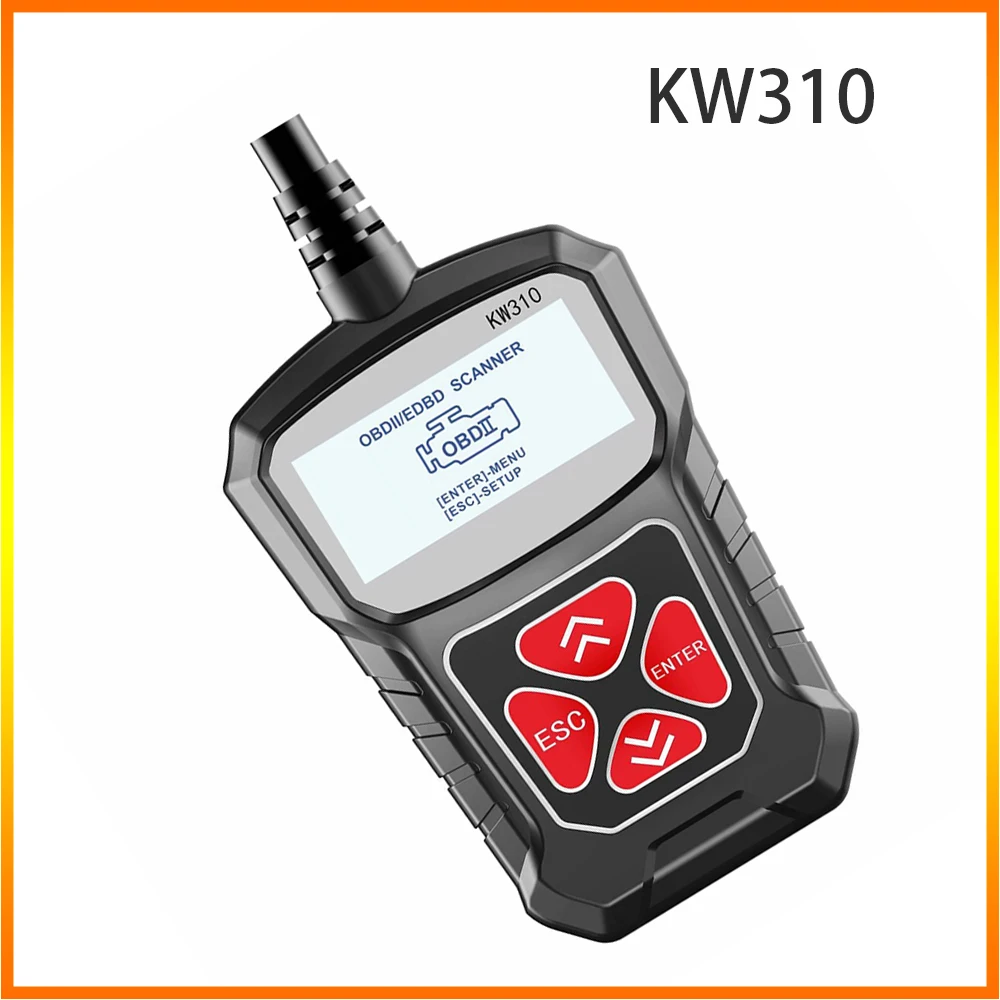 Automotive Inspection Tools Seven Language Car Fault Code Read Scanner Convenient To Carry Suitable For 12V Vehicles