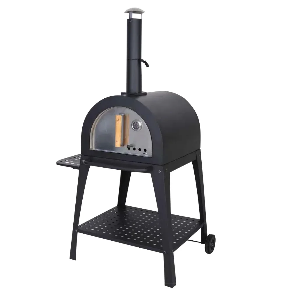 

XEOLEO Household Garden Pizza Maker Oven Commerical With Wheels Dome Oven wood Fired Pizza Oven For Outdoor