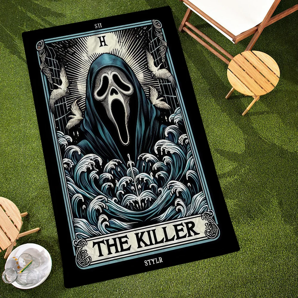 

S-Scream CARD мультяшное пляжное полотенце милый кавайный декор комнаты для ванны для девочек детские полотенца для рук для ванной комнаты и душа