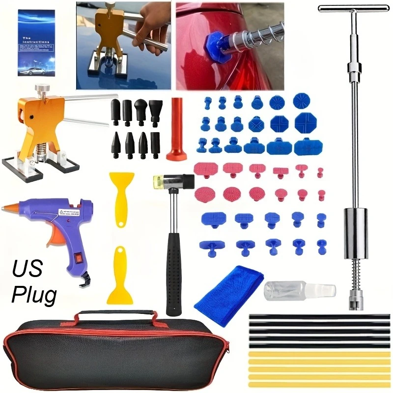 

Новые автомобильные аксессуары, комплект для ремонта вмятин, профессиональные механические инструменты для мастерской, съемник листового металла для кузова автомобиля, градация