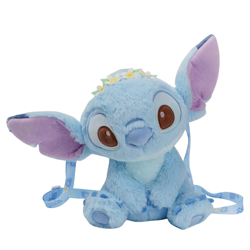 KAWAII Disney Plush Potdemiel Stitch Doll Anime Cartoon Plushies Stuffed Student Bag Pendant Keychain Accessories Birthday Gift