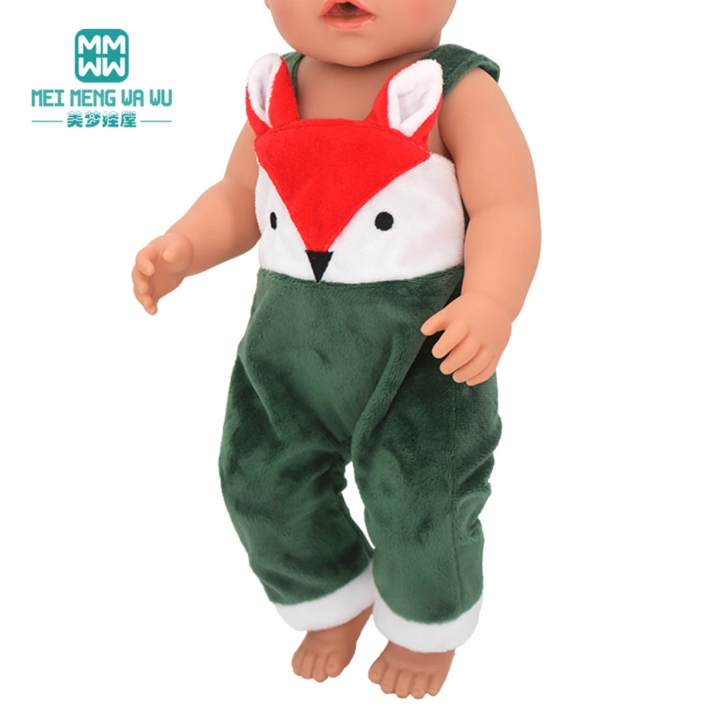 Puppe Kleidung Fit 45cm Spielzeug Amerikanische Puppe Mode Cartoon Gaze Kleid Hemd Hosen Schuhe Mädchen Geschenke – Detail 21