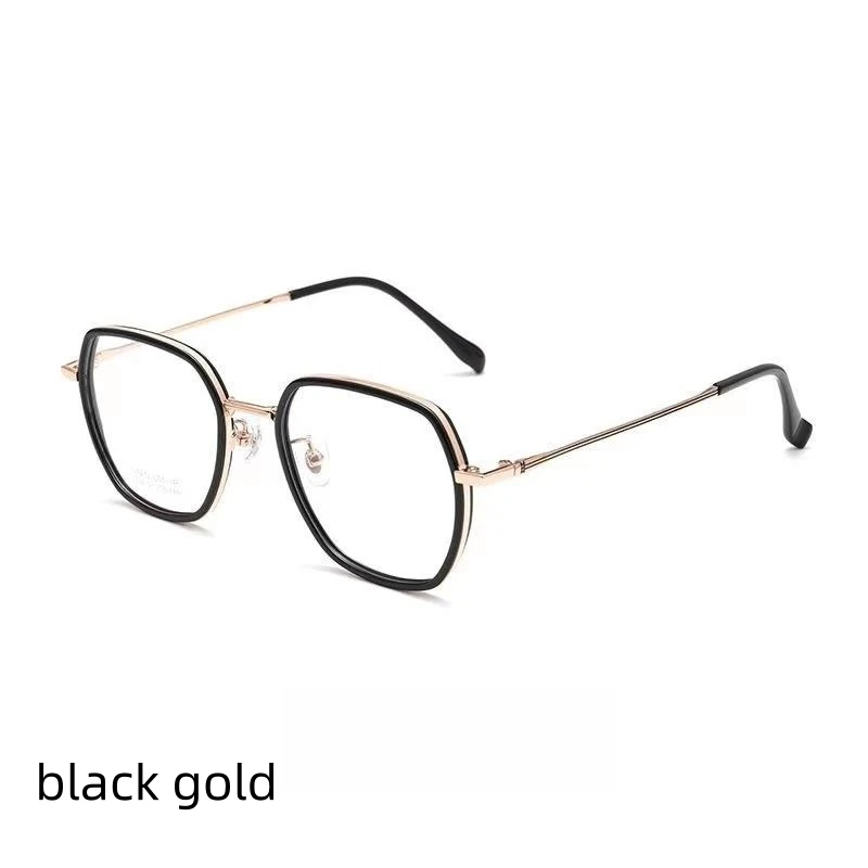 

51mm Ultra Light Square Eyeglasses Frame For Men And Women Titanium Flexible Legs With TR90 Rim Eyewear Spectacles Frame H2230H