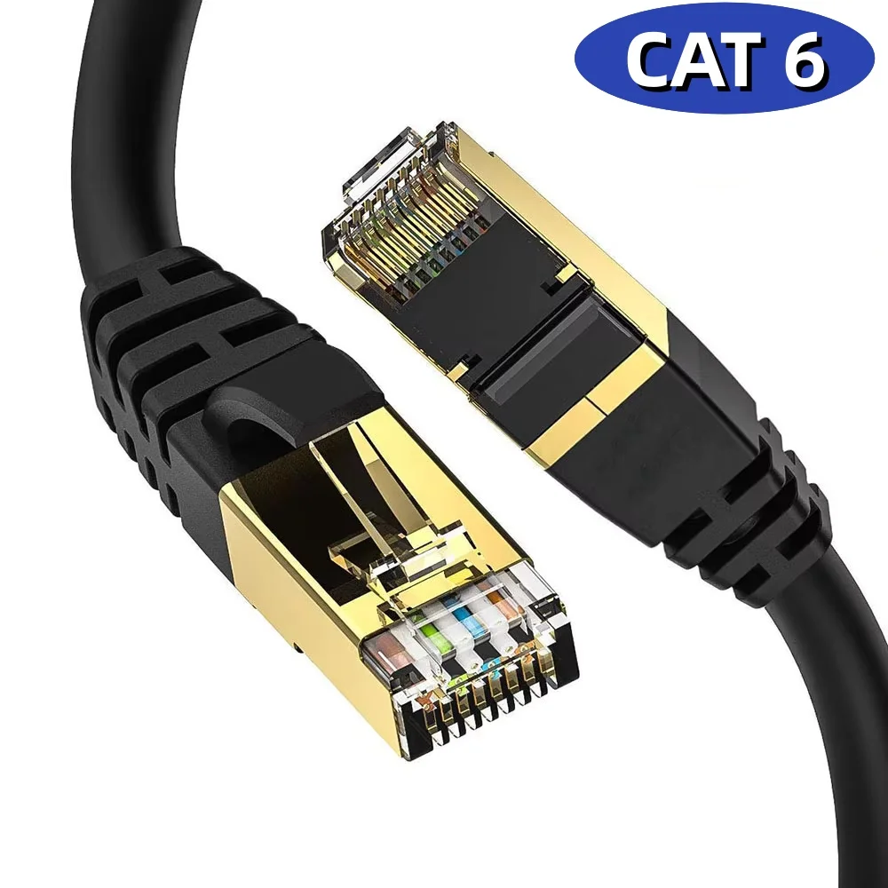 1M/2M/3M/5M/10M/15M/20M/30M 1000Mbps CAT6 Flat Ethernet Gigabit Internet UTP CAT 6 RJ45 Lan Networking Cable Patch