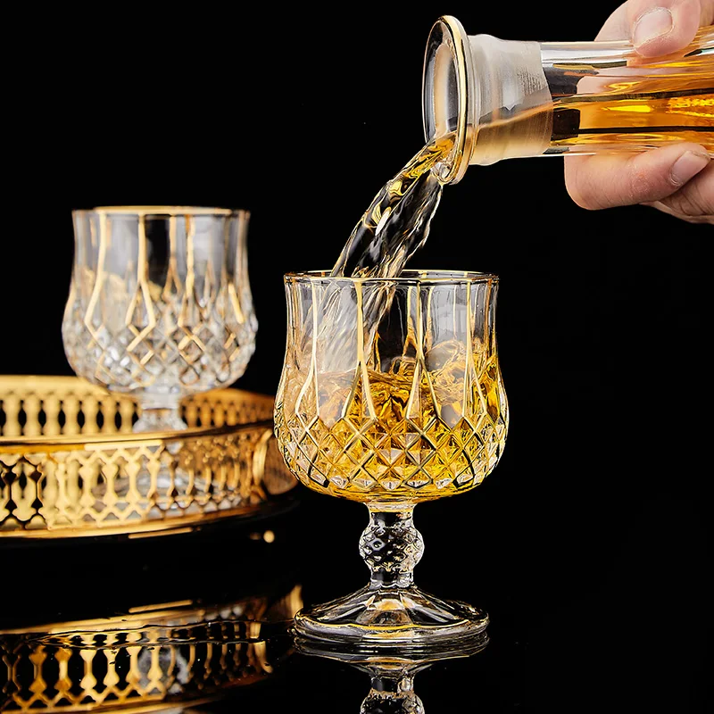 Copa de coñac Brandy transparente de gran capacidad, copa de vino tinto, taza perfumada, licor de whisky, Vodka, Bar, restaurante, Vesse