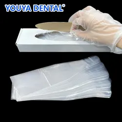 500pcs/box Disposable Camera Cover Dental Endoscope Intraoral Camera Protective Sleeves Film Handle Protect Sleeve Dentistry Lab