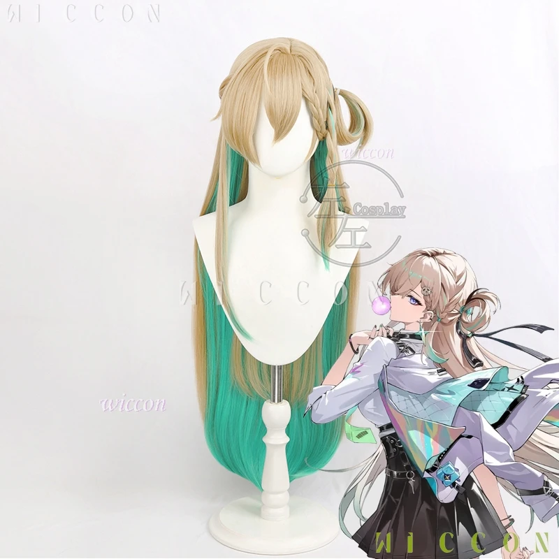 wuthering-waves-lynae-cosplay-perruque-femmes-cheveux-mignons-couleur-mixte-anime-haute-resistant-a-la-chaleur-longue-tresse-femmes-jeu-roleplay-accessoire