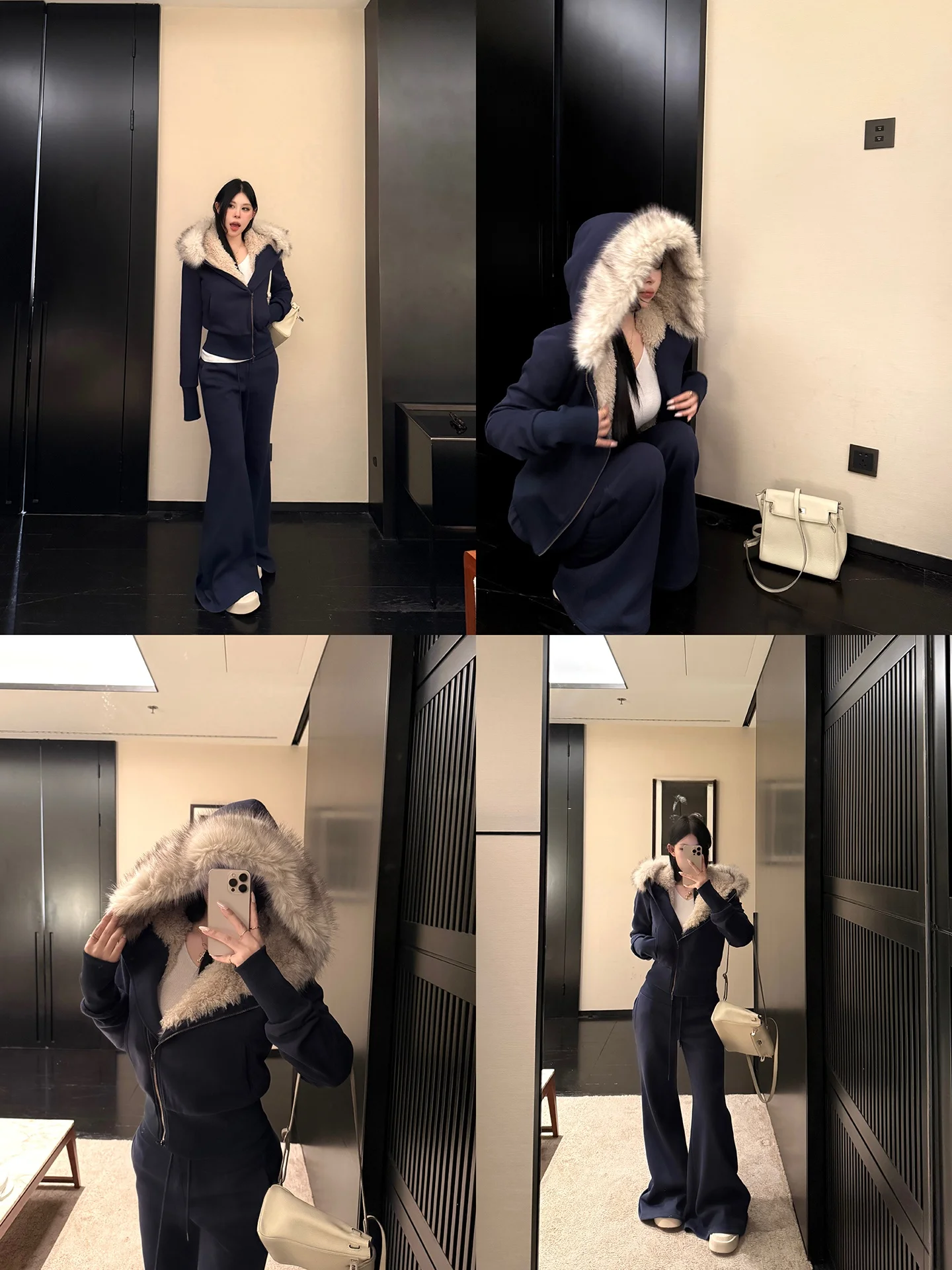 

Женская повседневная утепленная куртка Slimming ort Jaet с пушистой подкладкой, утягивающая талию, осенне-зимняя новинка Bla Kaze Zenichi