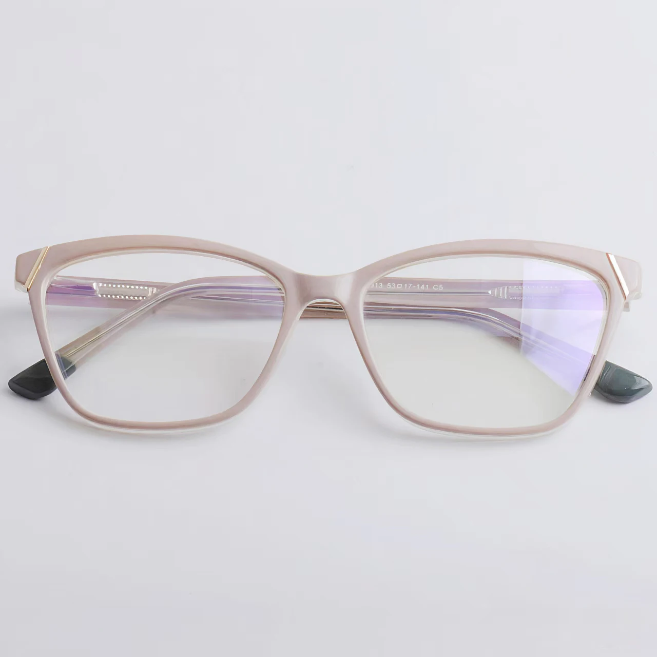 

Fytoo Women's Rectangular Eyeglasses, Milky Coffee Color, Tr Material, Lightweight Comfortable, Stylish Daily Wear