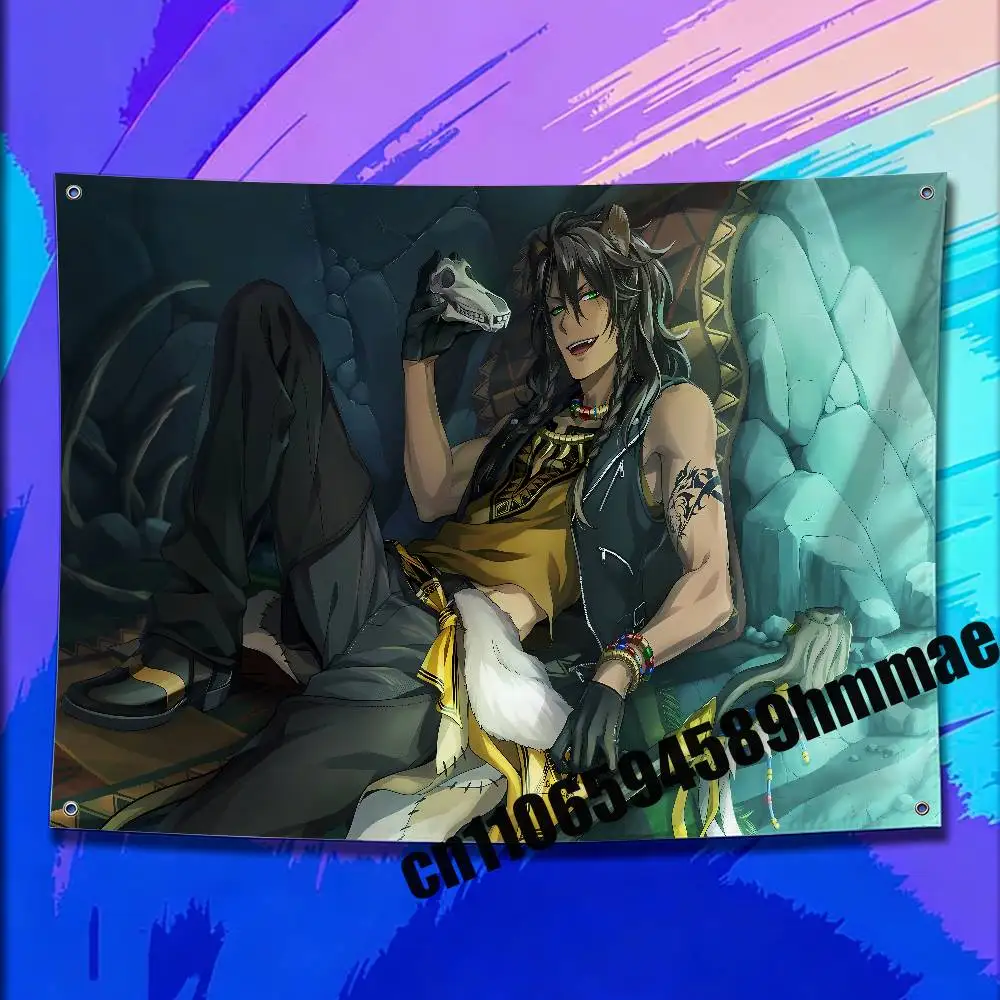 

For I-Idia Shroud L-Leona Kingscholar Flag 50*70cm 60*90cm 80*120cm 100*150cm 150*200cm Camp Wall Banner Tapestry Cover