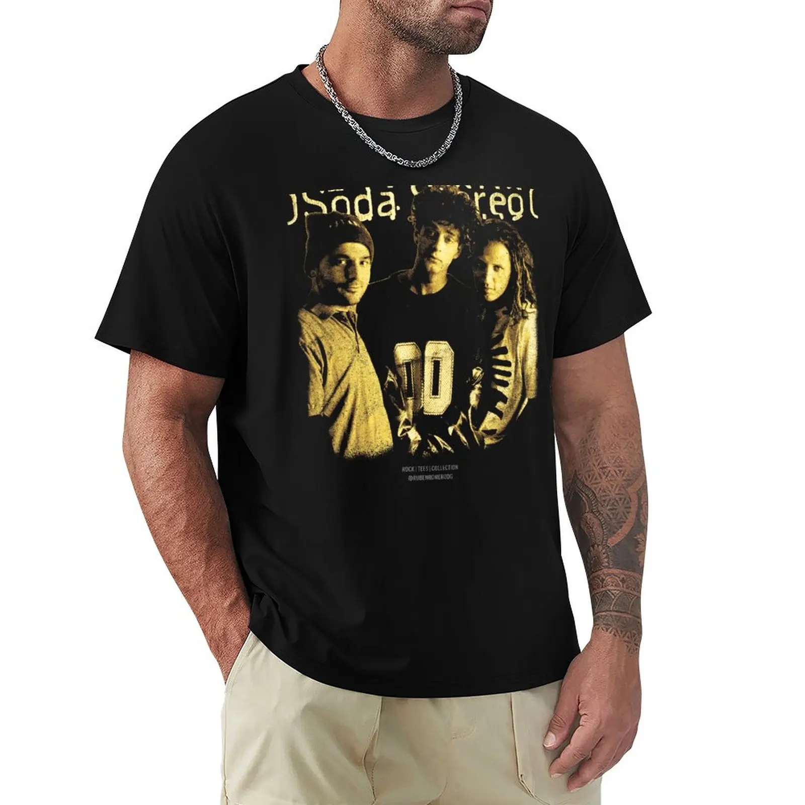

Soda Stereo - Dynamo T-Shirt custom t-shirts Funny t-shirt t shirt men 100℅ cotton