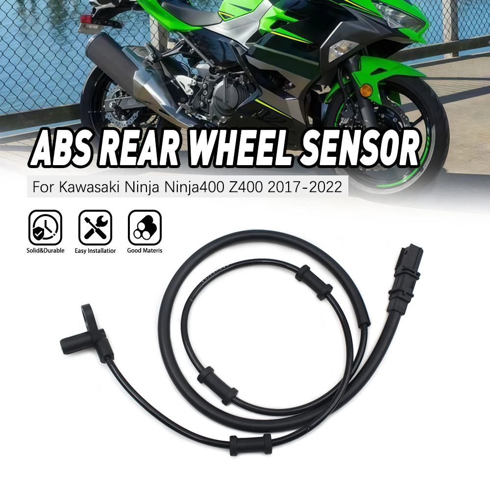 

Motorcycle Parts Rear System ABS Sensor Brake Wheel Speed Sensor For Kawasaki Ninja 400 Z400 2017 2018 2019 2020 2021 2022