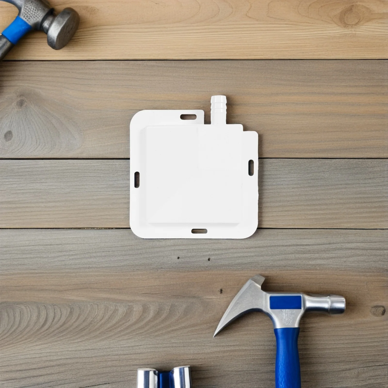 2Pcs Air Conditioner Drip Pan Pool Preventing 1.2cm Hole Funnel Water Catcher Large Drain Tray for Ac Units Home