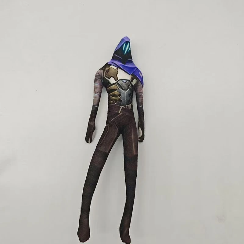 

Милая плюшевая кукла Valorants с регулируемой проволочной рамой, мягкая игрушка в виде животного, уникальный абстрактный дизайн для домашнего декора, детский подарок