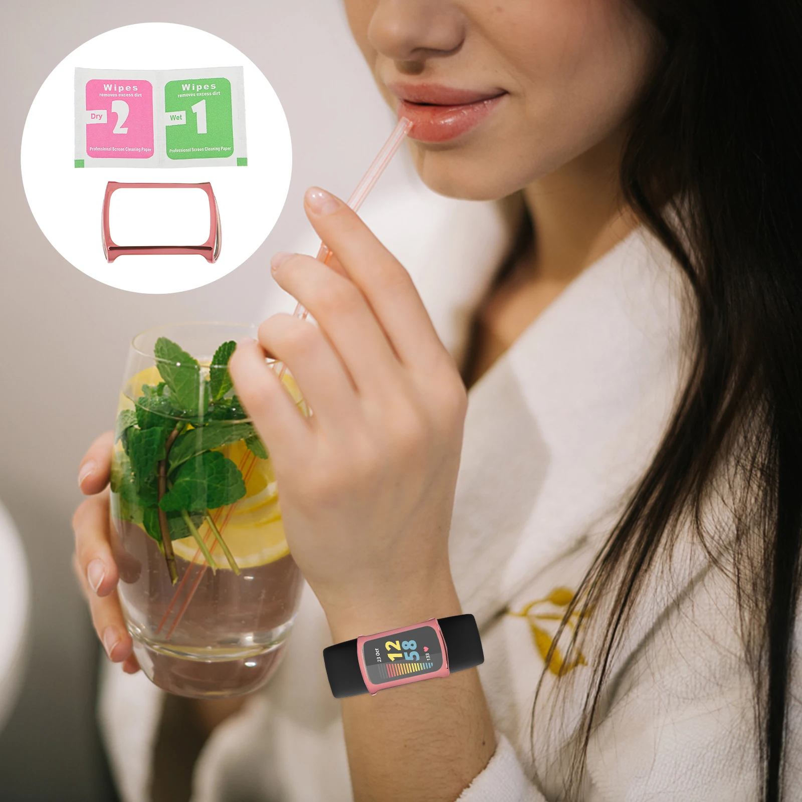 

Smartwatch Screen Protector Anti-Scratch Full Coverage Shell For Shockproof Watch Screen Case All-Around