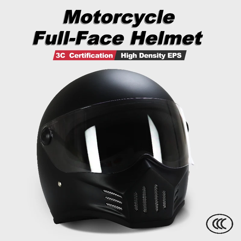 New Arrival Cool Shapes Fashion Design Fullface Helmet Off-Road Motorcycle Riding Safety Helmet