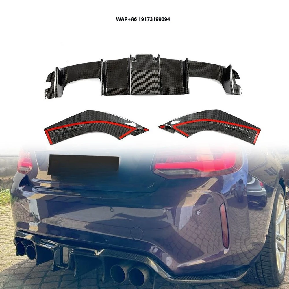 

Carbon Fiber F87 M2C Rear Diffuser for M2 Competition 2016-2020
