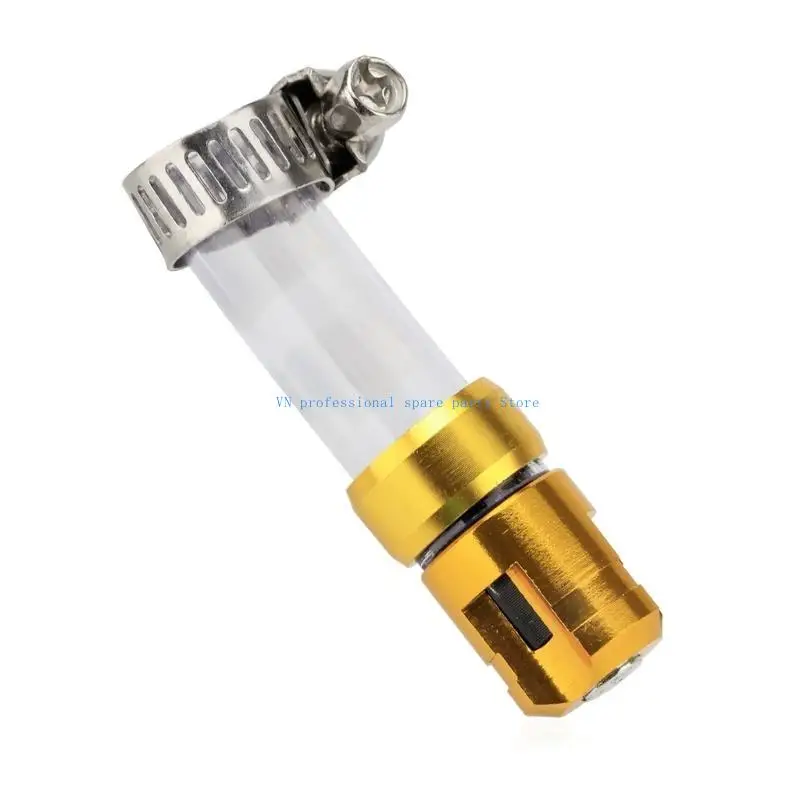 41XA Stylish Alloy Air Filter Drain Plug with Antirust Treatments For Motorcycle Aesthetic Enhancement Offroads Track Riding