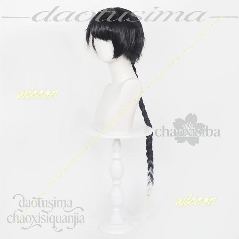 parrucca-cosplay-jingran-di-wuthering-waves-parrucca-sintetica-con-meches-bianche-coda-singola-nera-intrecciata-moda-cosplay-anime