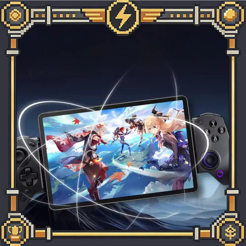 

Новый игровой контроллер Abxylute S8 для мобильных устройств и планшетов с функцией растяжения, Type-C, Bluetooth, симулятор для мобильных игр, аксессуар для облачных игр